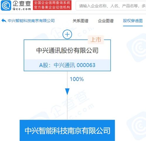 中興通訊成立智能科技公司 10億注冊(cè)資本布局5G通信技術(shù)服務(wù)